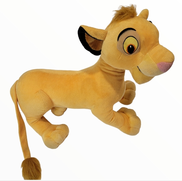 Vintage Lion King Disney Lion King Simba Vintage 2002 Two Foot Plush Hasbro - Picture 1 of 14